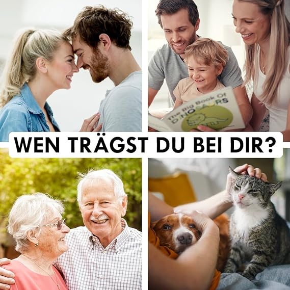 Mama’s Liebe – Personalisierte Kinder-Initialen-Halskette