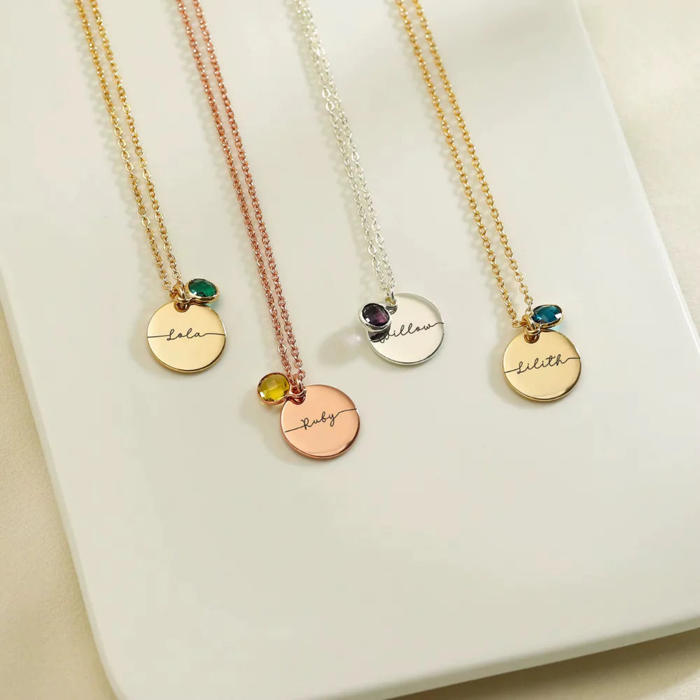 Dein Name, dein Moment – Geburtsstein Armband