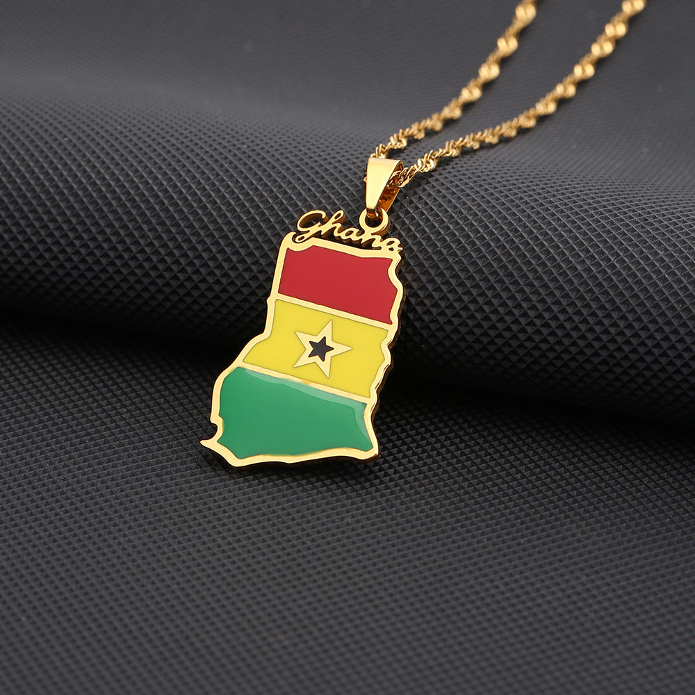 Ghana – Heimat Halskette