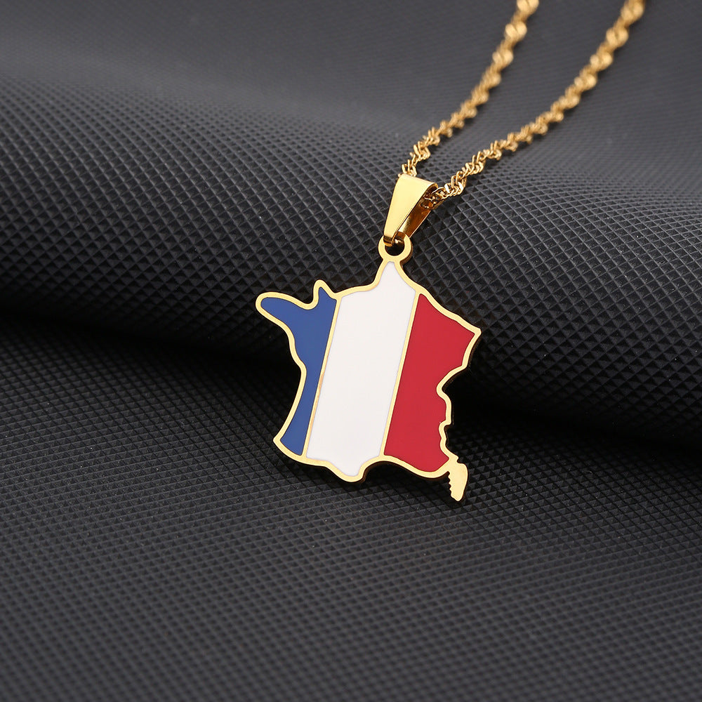 Frankreich – Heimat Halskette
