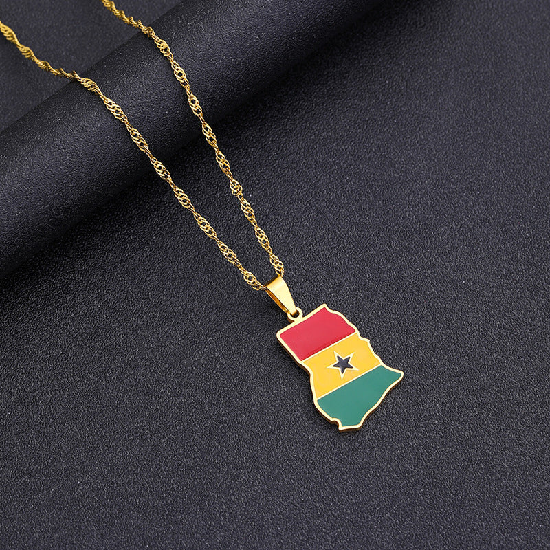 Ghana – Heimat Halskette