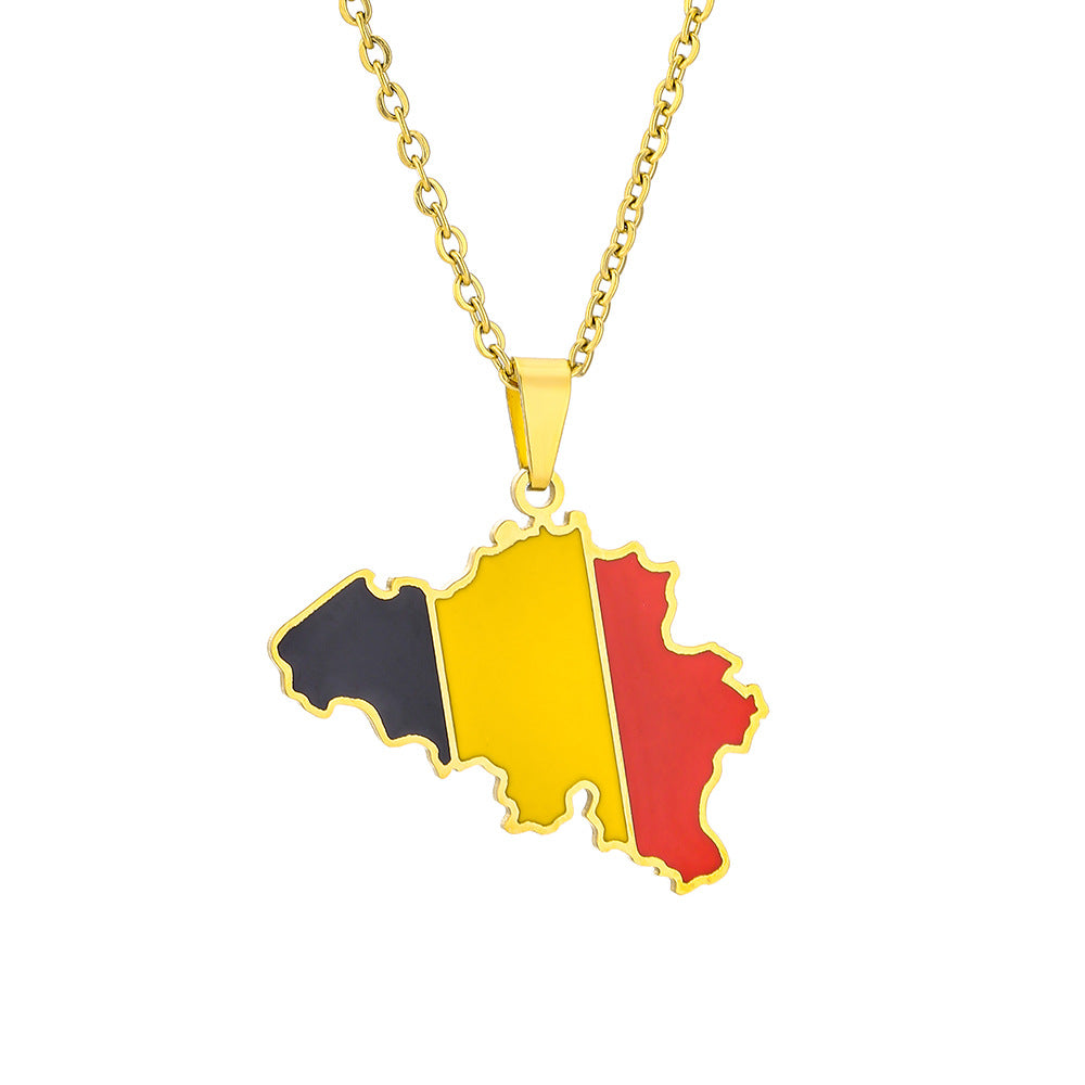 Belgien – Heimat Halskette