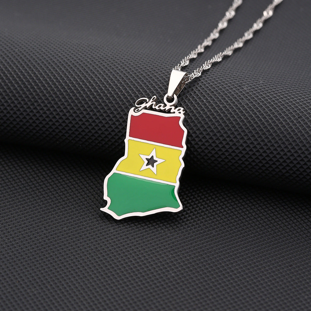 Ghana – Heimat Halskette