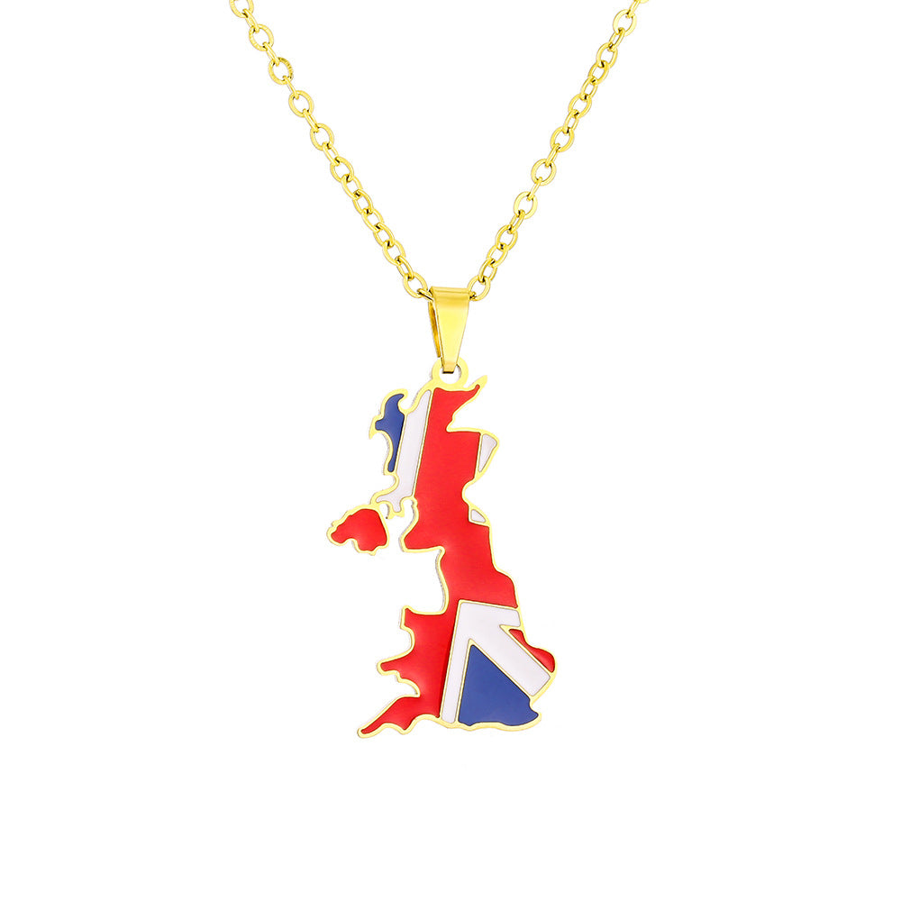 England – Heimat Halskette