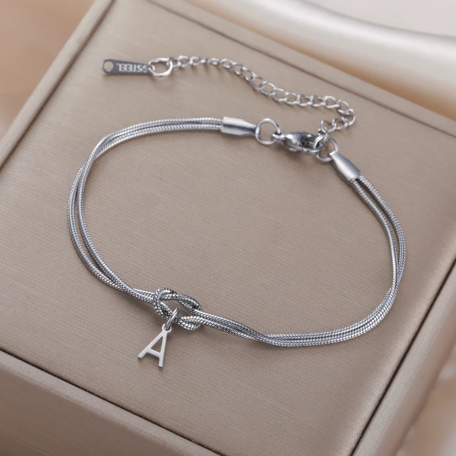 Bedeutungsbuchstabe Initial Armband