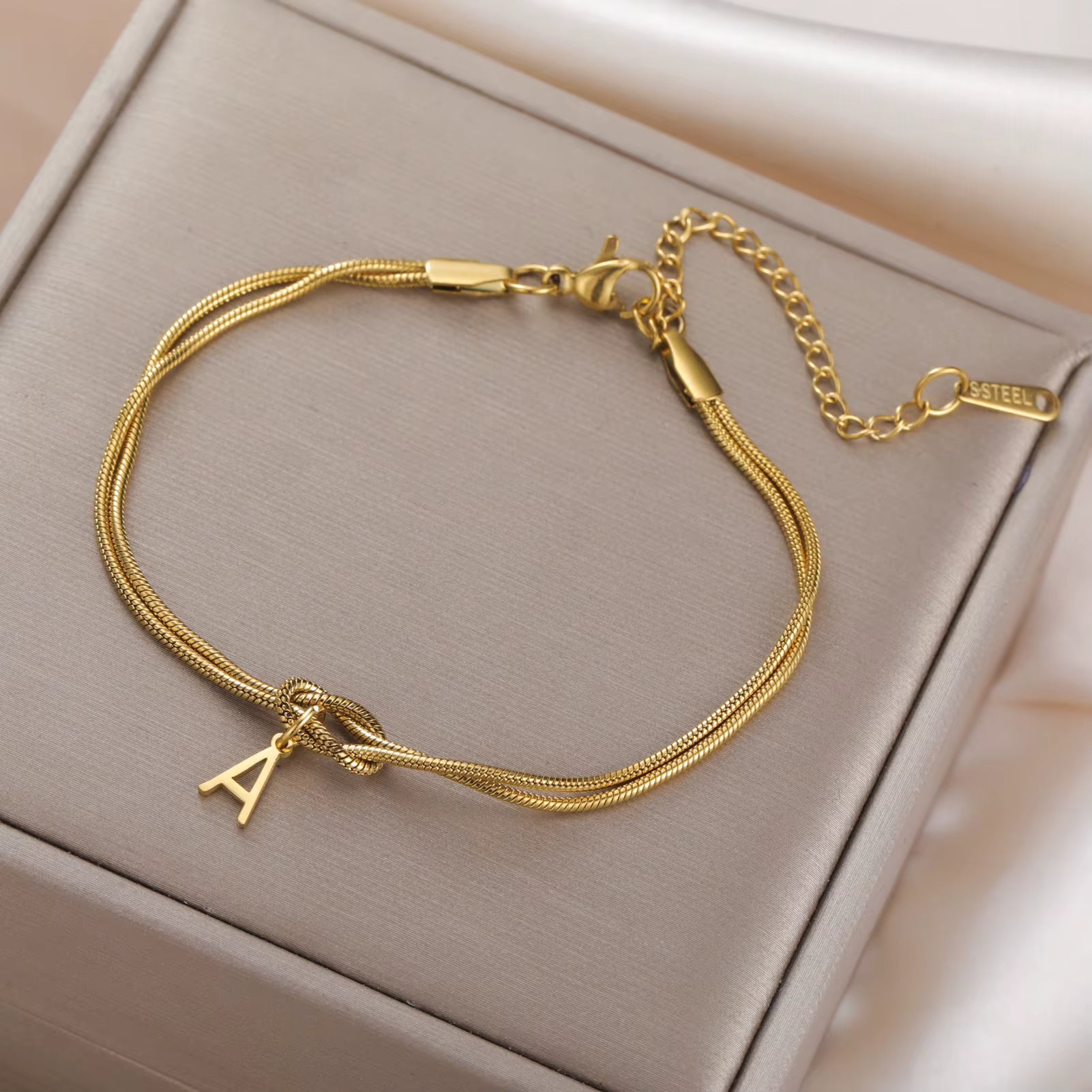 Bedeutungsbuchstabe Initial Armband