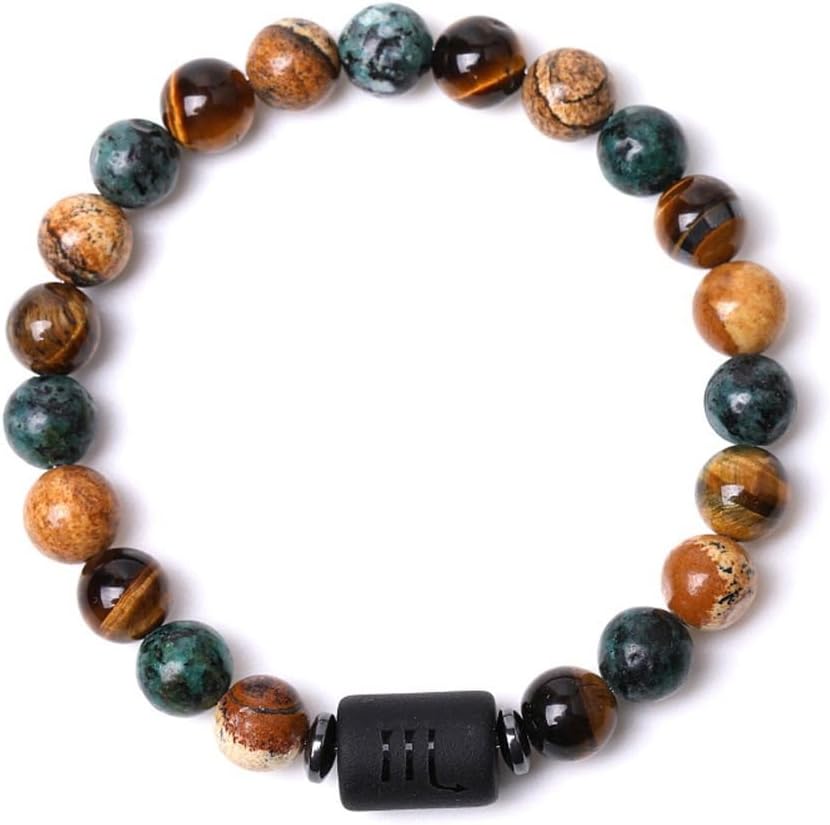 Energie des Sternzeichens – Naturstein Armband