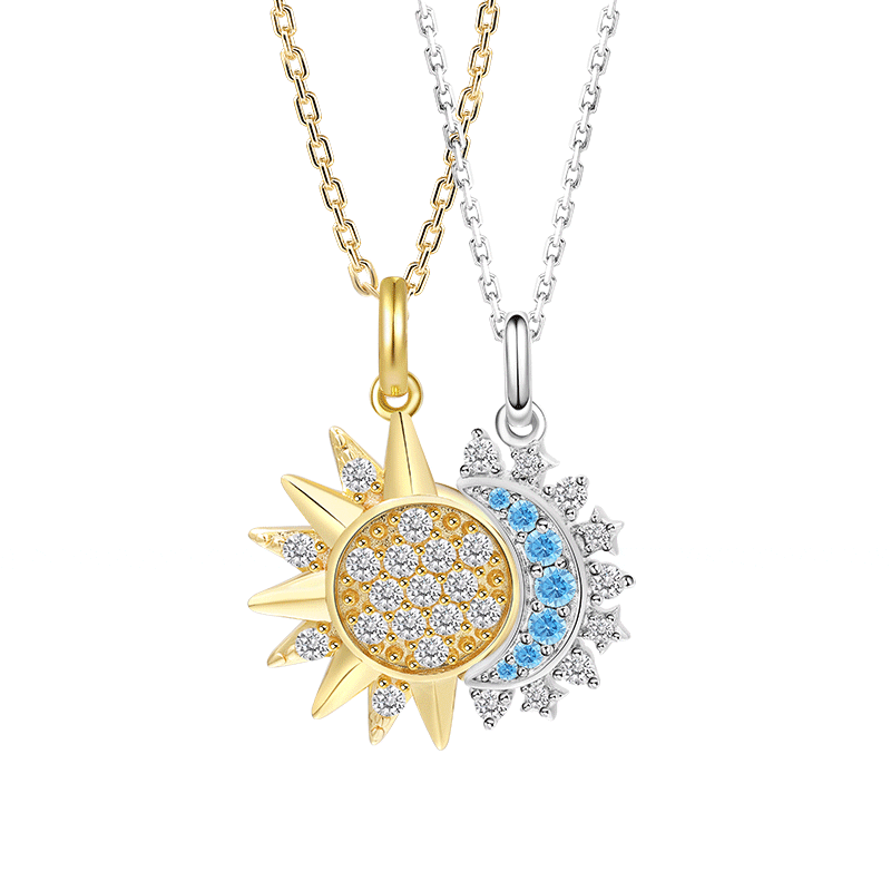 Sonne & Mond – Partnerhalskette
