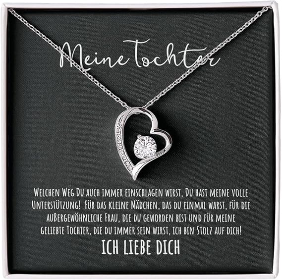 Für meine Tochter – Herzkette mit Bedeutung