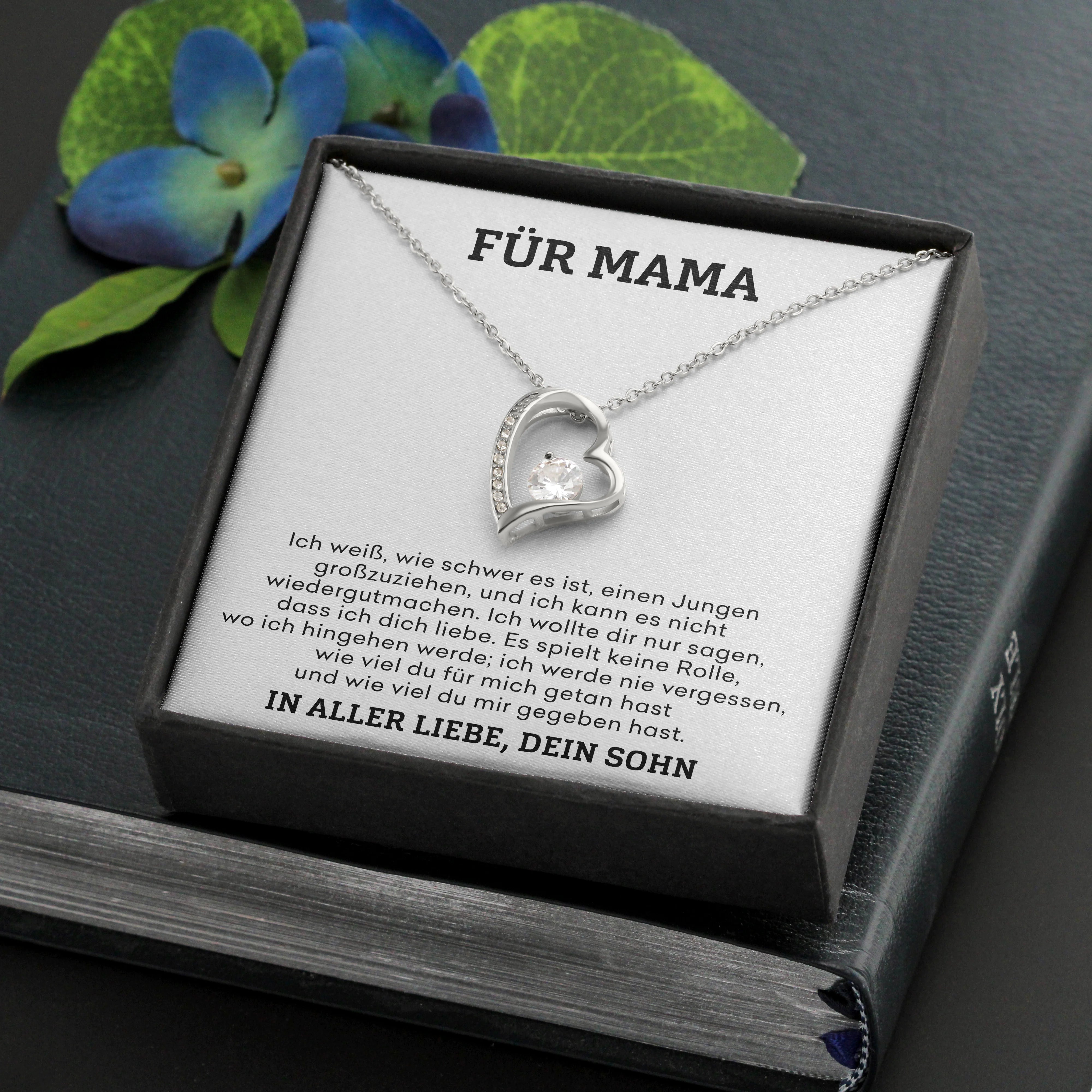 Für Mama – Herzkette mit Bedeutung