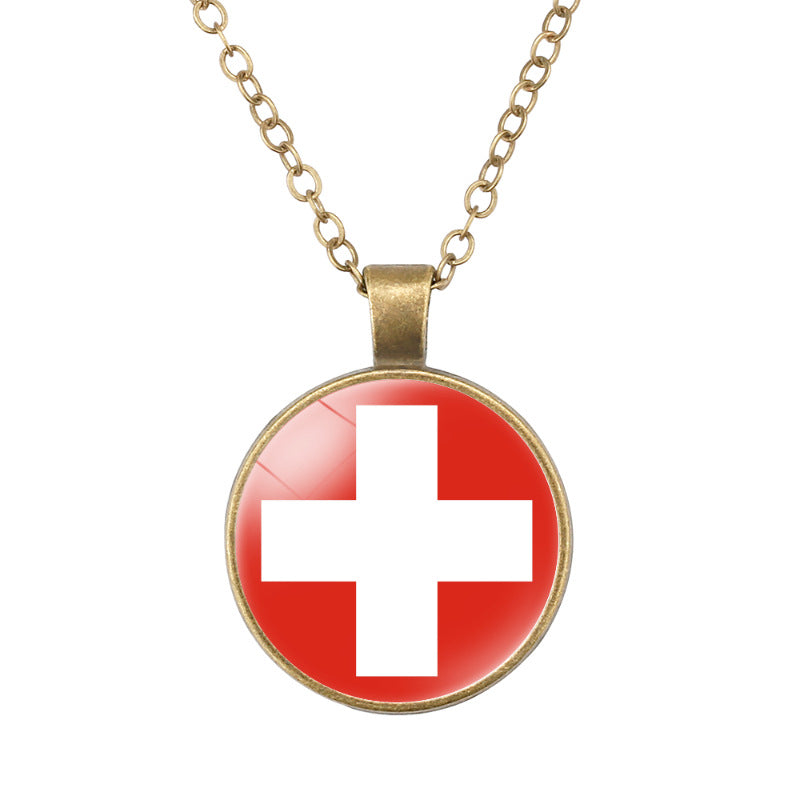 Schweiz – Heimat Halskette