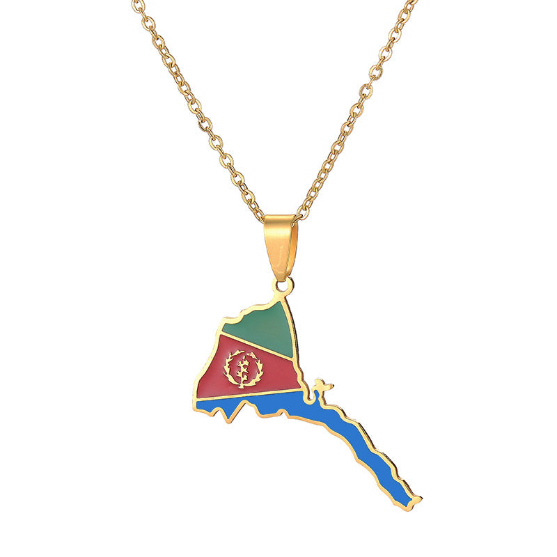 Eritrea – Heimat Halskette