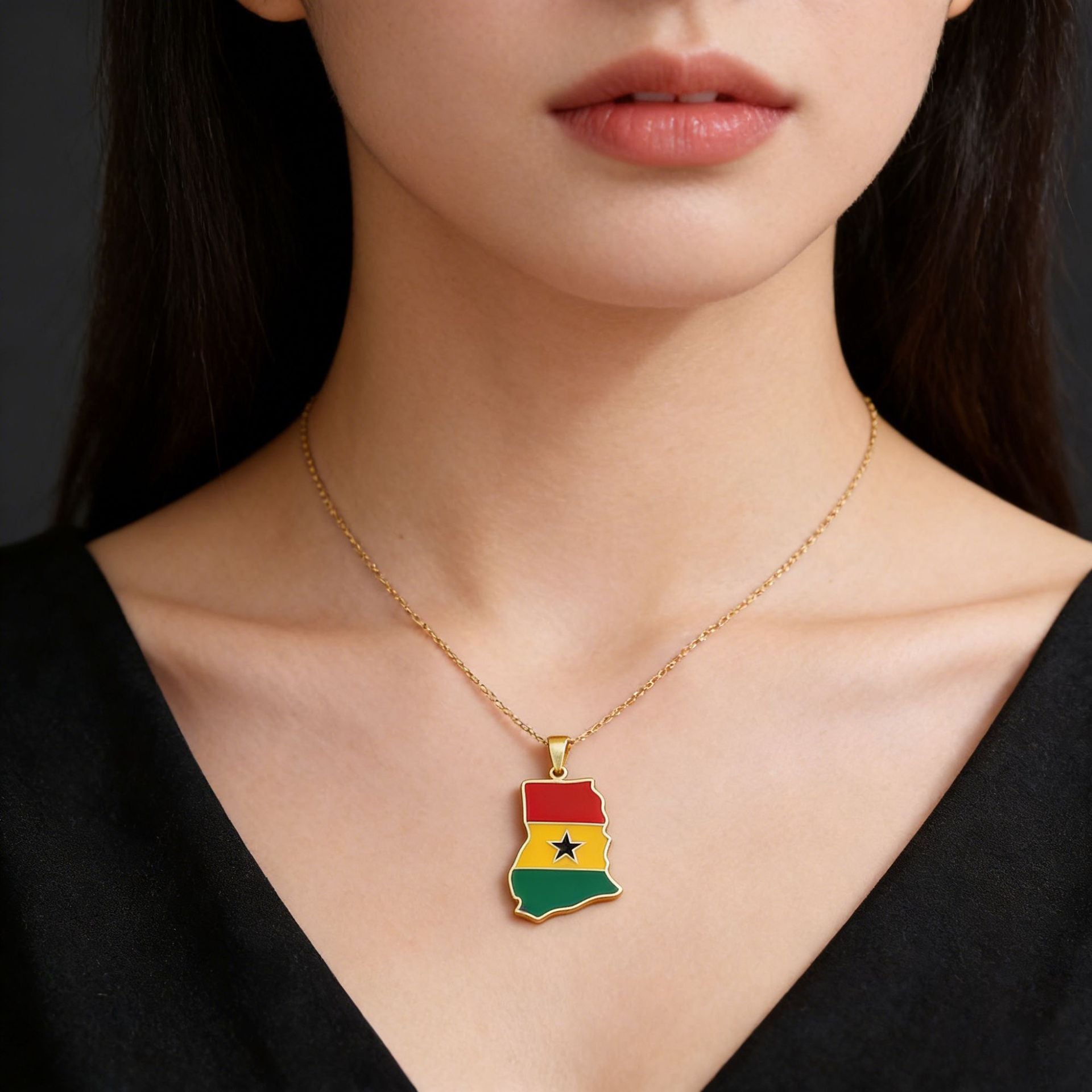 Ghana – Heimat Halskette