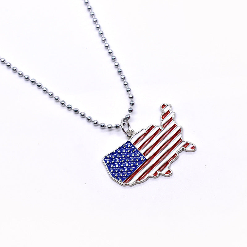 USA – Heimat Halskette