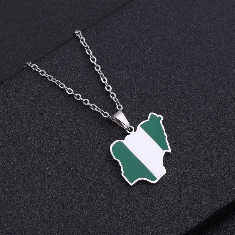 Nigeria – Heimat Halskette
