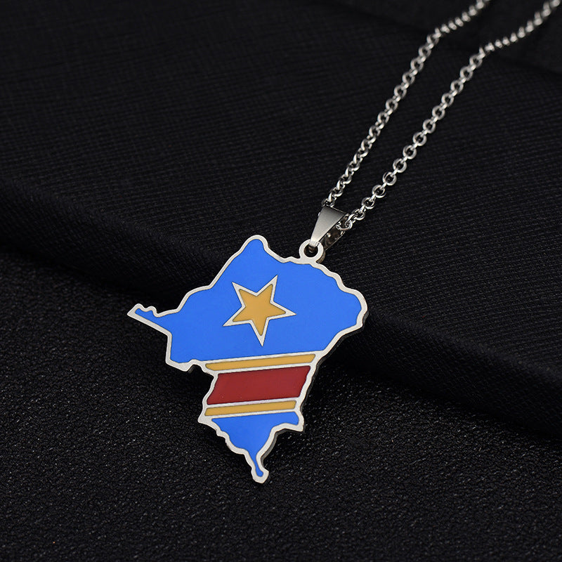 DR Congo  – Heimat Halskette