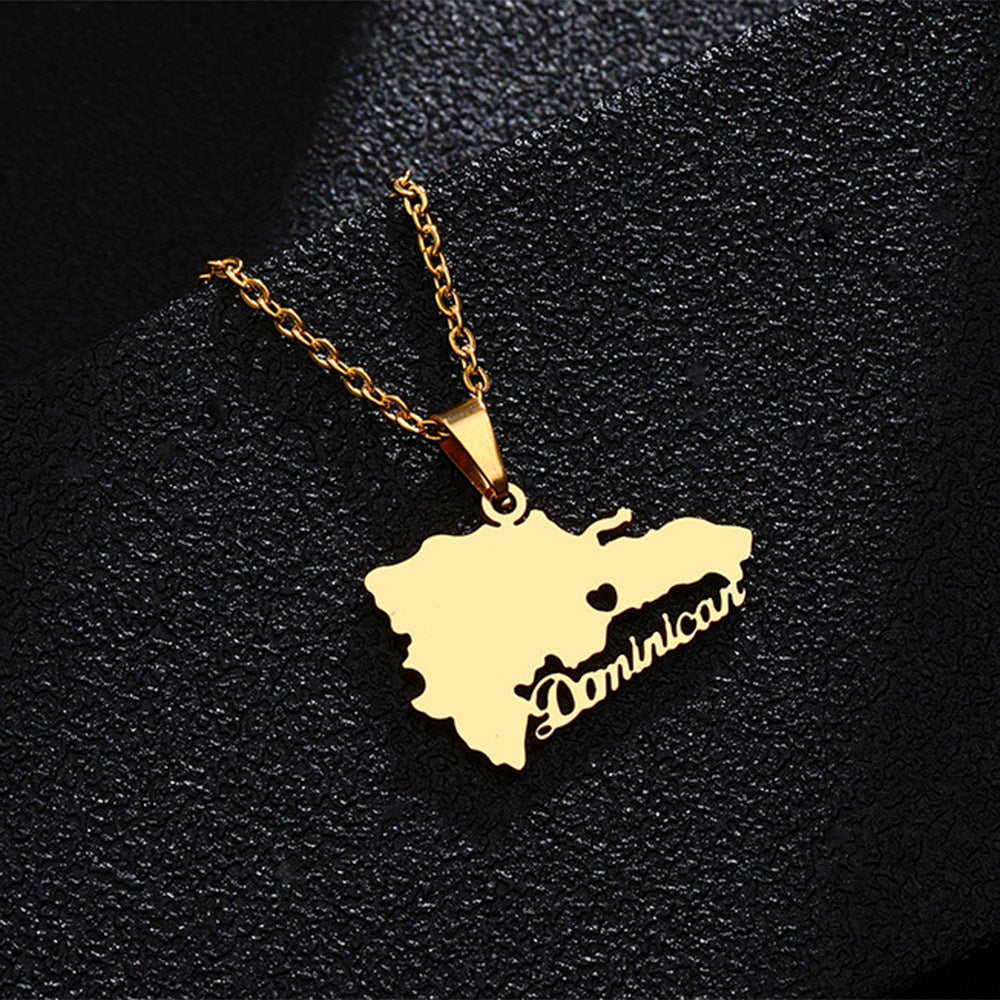 Dominikanischen Republik – Heimat Halskette
