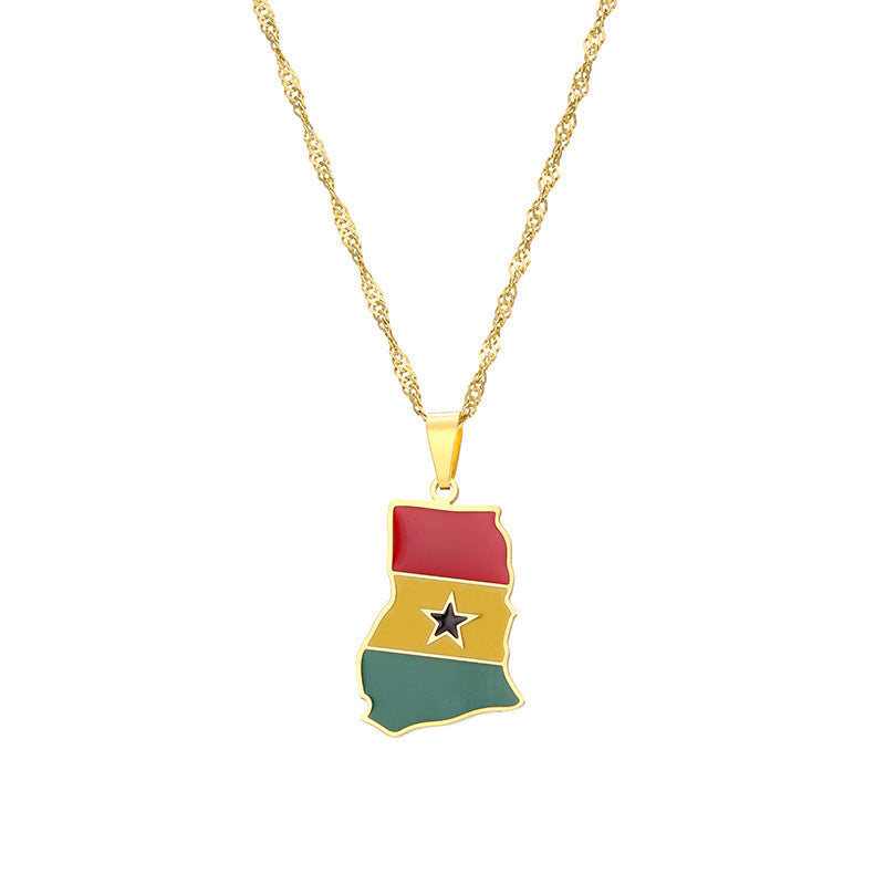 Ghana – Heimat Halskette