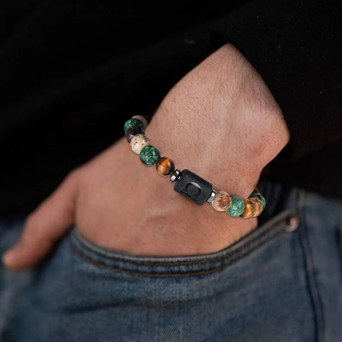 Energie des Sternzeichens – Naturstein Armband