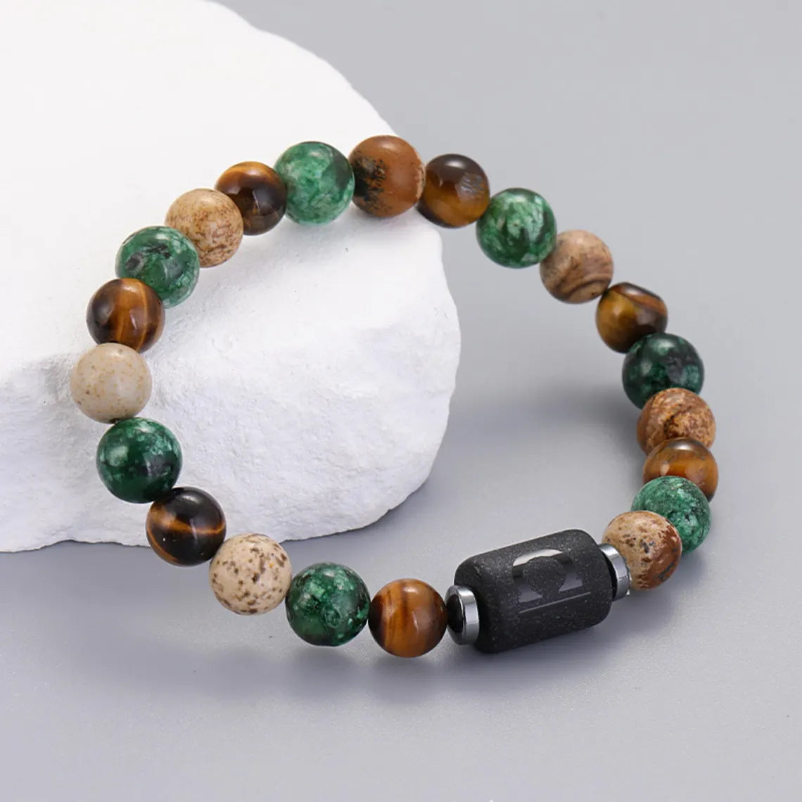 Energie des Sternzeichens – Naturstein Armband