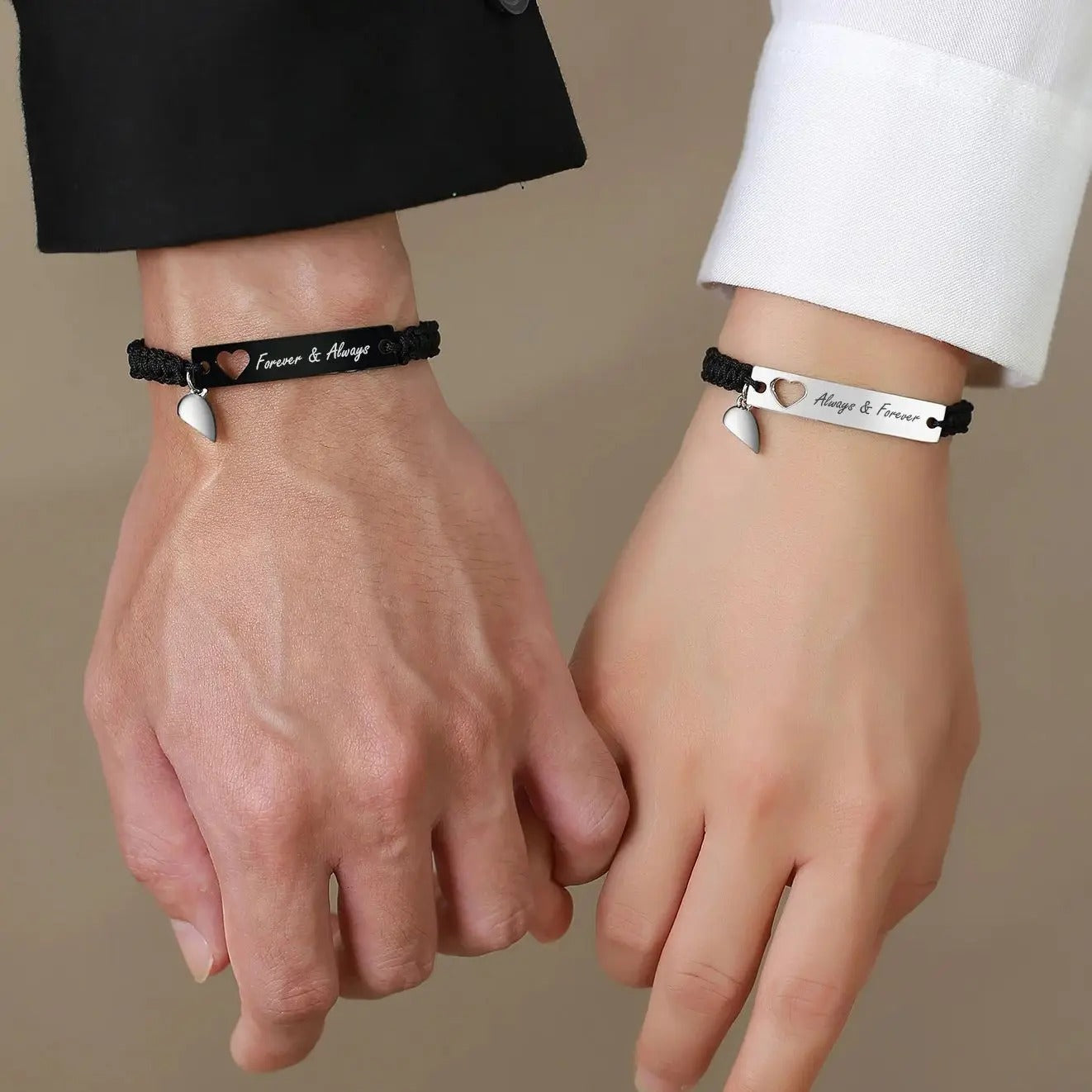 Unendlich verbunden – Partnerarmband