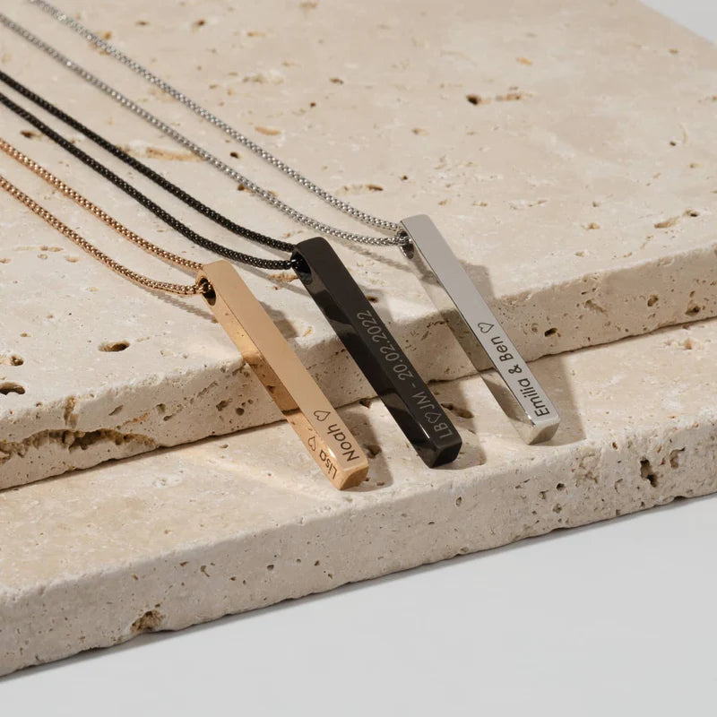 Personalisierte Unendlichkeits-Halskette