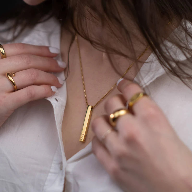 Personalisierte Unendlichkeits-Halskette